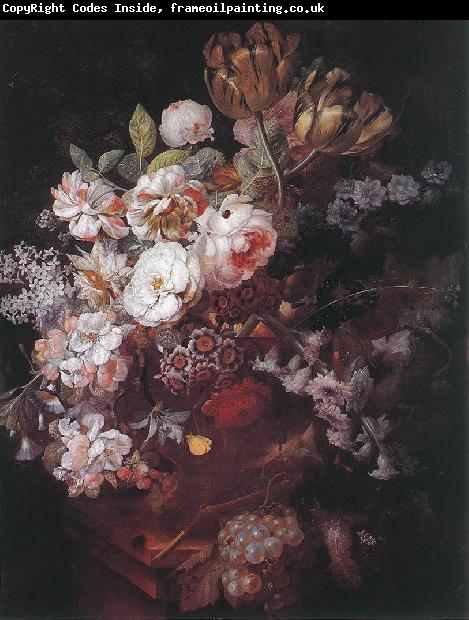 HUYSUM, Jan van Vase of Flowers af